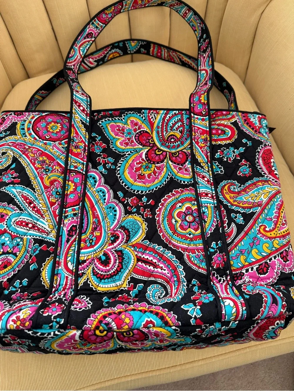 Vera Bradley Paisley Tote Bag